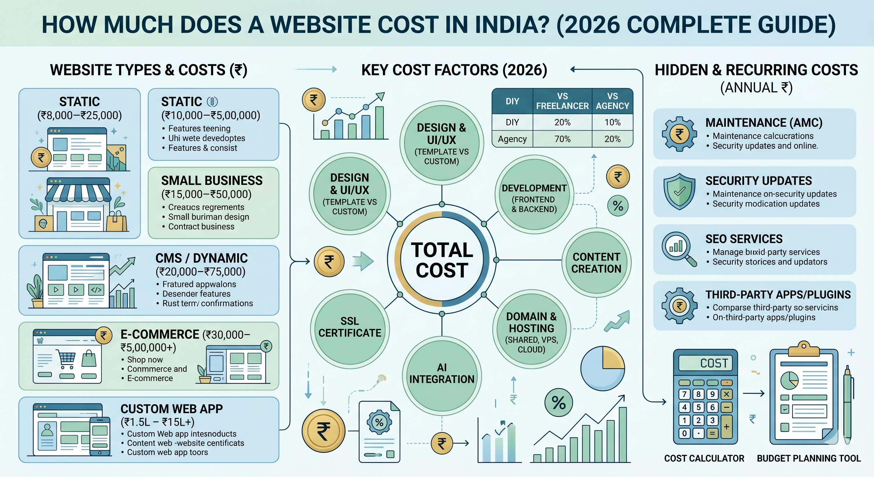 How Much Does a Website Cost in India? (2026 Complete Guide)